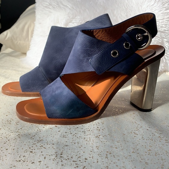 Authentic Celine suede bam bam heels - Picture 10 of 13